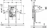 Инсталляция для раковины Geberit Duofix 111.091.00.1 фото 2