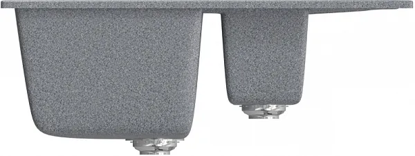 Кухонная мойка Mixline ML-GM22-309 Темно-серая 525179 фото 2