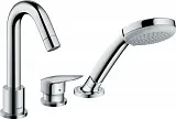 Смеситель Hansgrohe Logis 71310000 на борт ванны фото 1