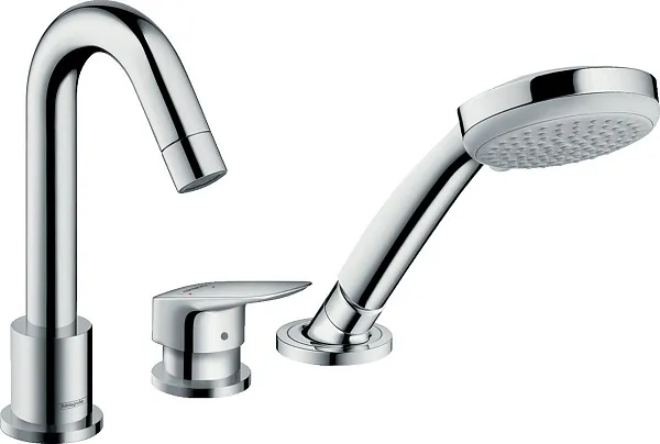 Смеситель Hansgrohe Logis 71310000 на борт ванны фото 1
