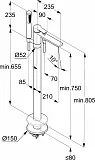 Смеситель Kludi Zenta SL 485900565 для ванны с душем фото 2