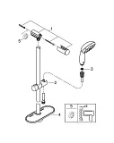 Душевой гарнитур Grohe Tempesta 27926001 фото 4