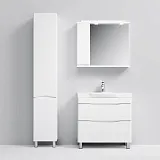 Шкаф-пенал Am.Pm Like 35 L напольный, белый глянец фото 6