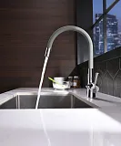 Смеситель Lemark Comfort LM3075C-Gray для кухонной мойки фото 3
