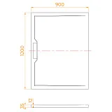 Душевой поддон RGW STE 52342912-15 фото 3