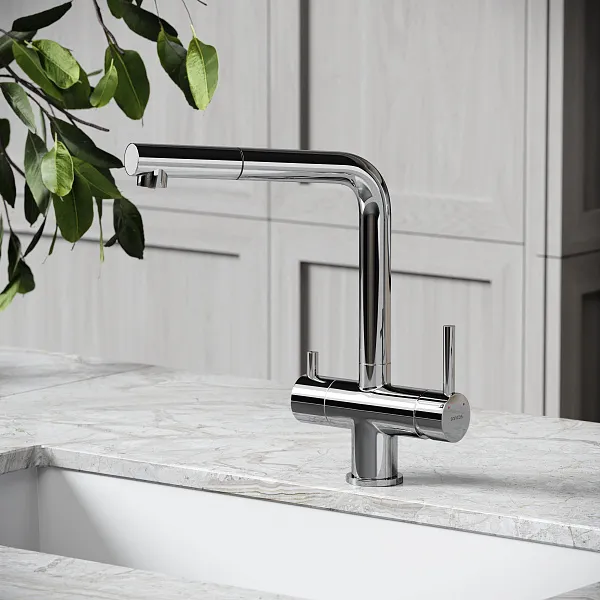Смеситель для кухонной мойки Sancos Spin SC4015CH фото 6