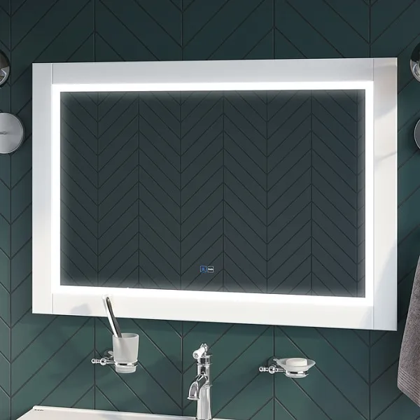 Зеркало Iddis Oxford 70x100 4610029052292 с подсветкой фото 1