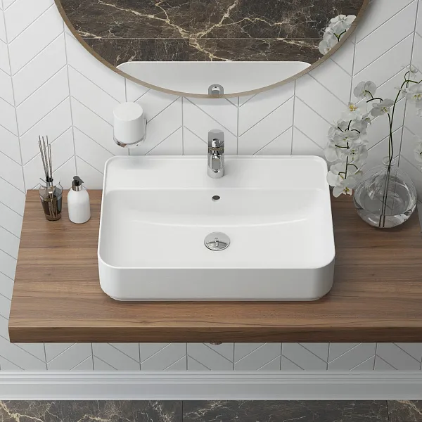 Раковина Lavinia Boho Bathroom Sink Slim 60 см 33311008 фото 5