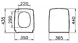 Крышка-сиденье VitrA Metropole 90-003-009 с микролифтом фото 2