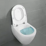 Унитаз Villeroy & Boch Subway 2.0 Plus 5614 R2R1 подвесной безободковый с микролифтом фото 3