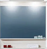 Зеркало Бриклаер Чили 90x89 4627125414961 с полочкой и подсветкой фото 1