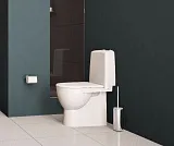Унитаз-компакт Sanita Luxe Best WC.CC/Best/2-DM/WHT.G/S1 напольный с сиденьем микролифт фото 3