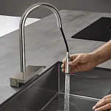 Смеситель Hansgrohe Aquno Select M81 73837800 для кухонной мойки фото 6