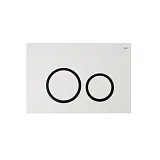 Клавиша смыва Iddis Unifix UNI03WBi77 белая матовая фото 1