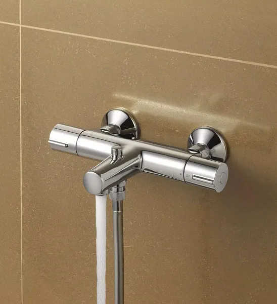 Термостат Jacob Delafon July E45714-CP для ванны с душем фото 2