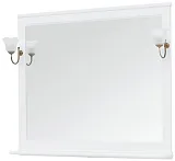 Зеркало Aquanet Валенса 116х100 238831 с полочкой фото 3