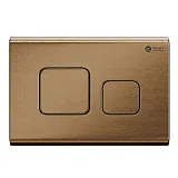 Кнопка смыва Point Афина PN44041BB бронза брашированная фото 1