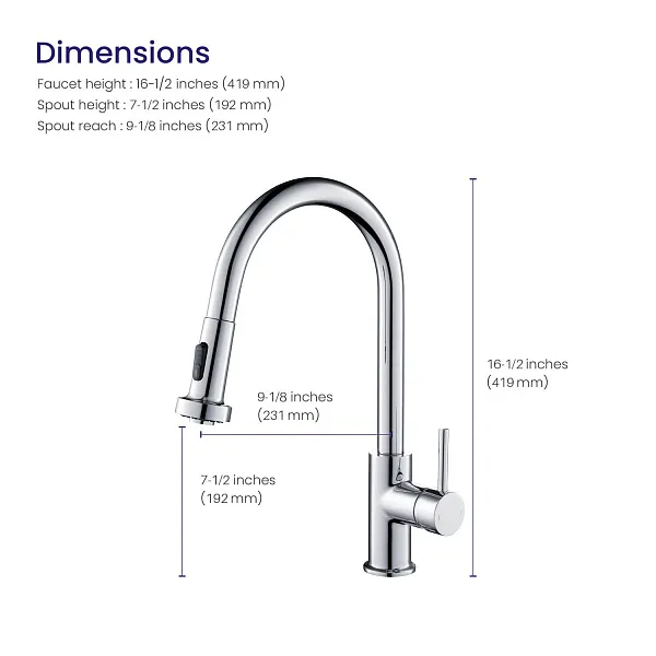 Смеситель для кухонной мойки TIMO Saona 2316/00FL фото 5