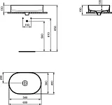 Раковина Ideal Standard Strada II 60 см T298101 фото 5