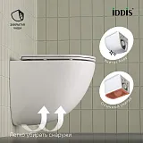Унитаз Iddis Axes AXERDSEi25 подвесной безободковый с сиденьем микролифт фото 7