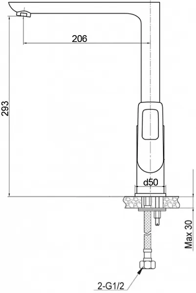 Смеситель Raiber Osdorf R2104 для кухонной мойки фото 3