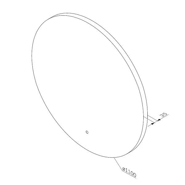 Зеркало AM.PM X-Joy 110x110 M85MOX41101S с подсветкой фото 10