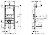 Инсталляция для унитаза Geberit Duofix 458.125.21.1 фото 3