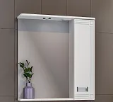 Зеркало Runo Карат 70x75 УТ000004227 правое с полочкой и подсветкой фото 4