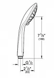Душевая лейка Grohe Euphoria 27239000 фото 2