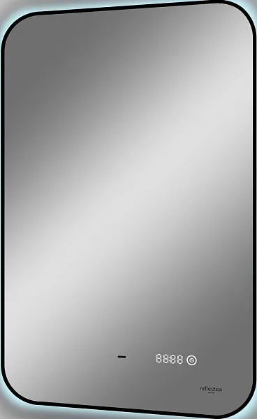 Зеркало Reflection Black View 50x70 RF4001BV с подсветкой фото 2