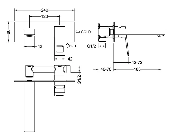 Смеситель для раковины TIMO Briana 7171/17SM фото 2