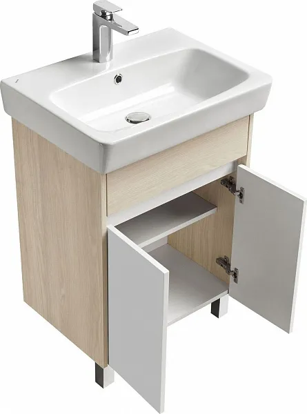 Тумба с раковиной Акватон Верди Pro 55 напольная фото 5