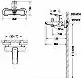Смеситель Bravat Real F6121179CP-01 для ванны с душем фото 5