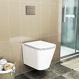 Унитаз подвесной Teymi Eva S W00081 подвесной безободковый с микролифтом фото 5