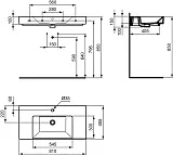 Раковина Ideal Standard Strada 81 см K078801 фото 3
