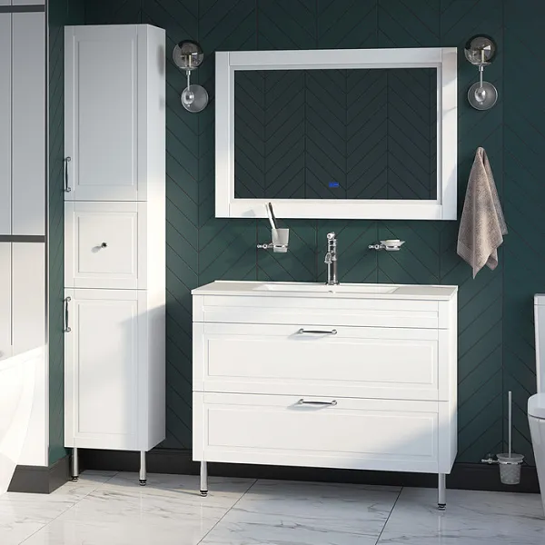 Зеркало Iddis Oxford 70x100 4610029052292 с подсветкой фото 2