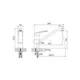Смеситель Iddis Male MALBN00i05 для кухонной мойки фото 3