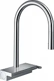 Смеситель Hansgrohe Aquno Select M81 73837000 для кухонной мойки фото 1
