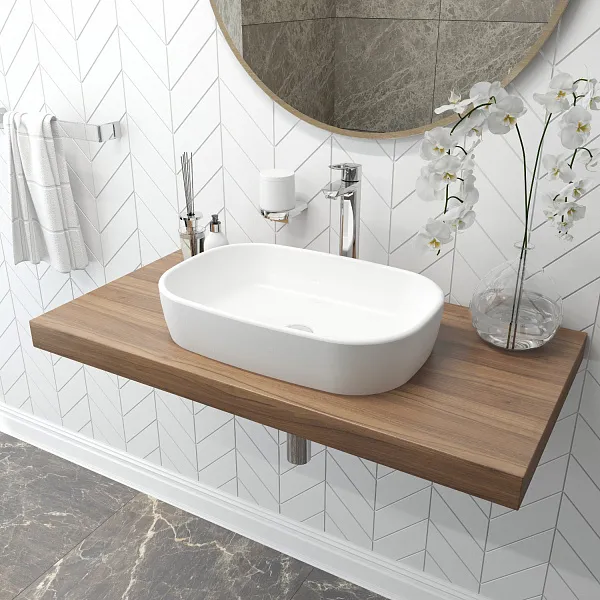 Раковина Lavinia Boho Bathroom Sink Slim 54 см 33311003 фото 6