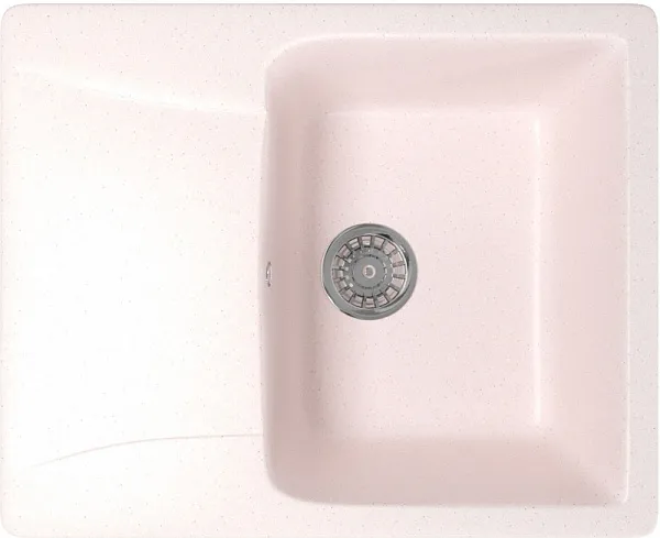 Кухонная мойка Mixline ML-GM26-311 Светло-розовая 525212 фото 3