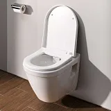 Унитаз VitrA S50 7740B003-0075 подвесной безободковый фото 3