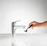 Смеситель Hansgrohe Focus 31657000 для раковины с донным клапаном фото 2