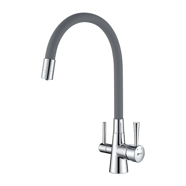 Смеситель Lemark Comfort LM3075C-Gray для кухонной мойки фото 1