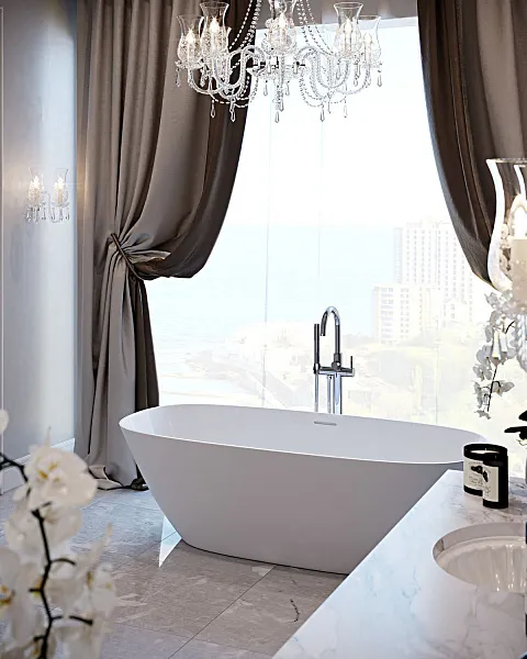 Смеситель для ванны с душем TIMO Saona 2310/00Y-CR фото 3