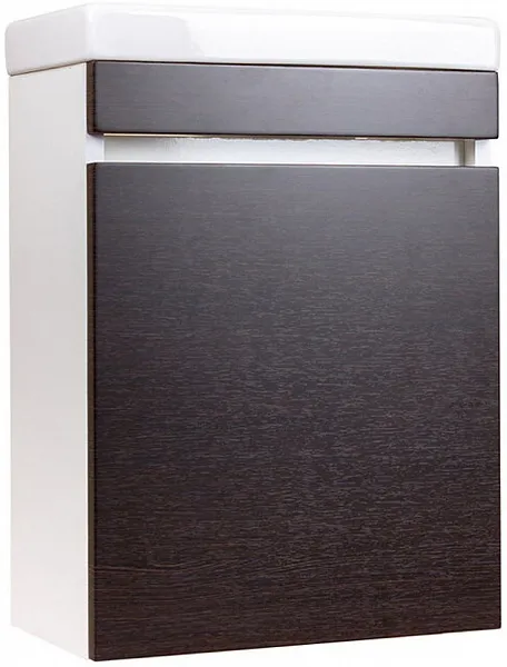 Тумба с раковиной Style Line Compact 40 подвесная венге фото 1