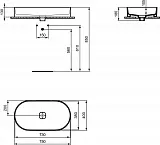 Раковина Ideal Standard Strada II 75 см T298001 фото 5
