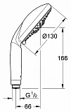 Душевая лейка Grohe Rainshower Classic 28764000 фото 9