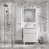 Зеркало-шкаф Grossman Адель 70x80 правая с подсветкой фото 2