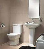 Унитаз-компакт VitrA Serenada 9722B003-7203 напольный с микролифтом фото 4