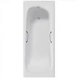Ванна чугунная Delice Continental 150x70 DLR230612R с отверстиями под ручки фото 1